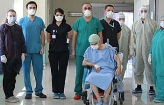 80’lik dede yoğun bakımdan covid servisine alındı