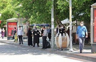 Adıyaman’da maske uygulaması başladı