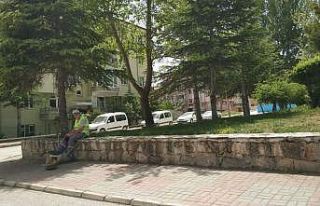 Afyonkarahisar’da yoğun sıcaktan sokaklar boş...