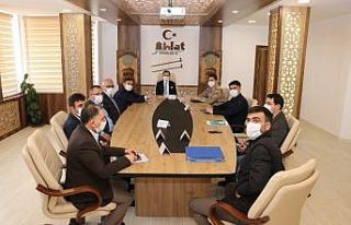 Ahlat’ta Vefa Sosyal Destek Komisyonu toplantısı...