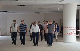 AK Parti’den Yeni Devlet Hastanesinde inceleme