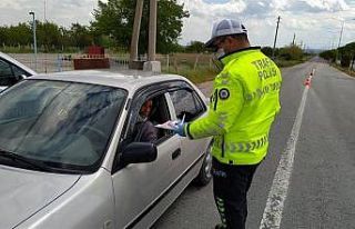 Akçadağ’da trafik bilgilendirmesi