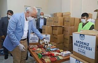 Akdeniz Belediyesi’nden ihtiyaç sahiplerine Ramazan...