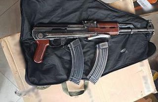 Akşehir merkezi silah operasyonu