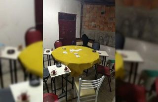 Akşehir’de kumar oynatılan eve baskın