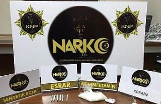Akşehir’de uyuşturucu operasyonu