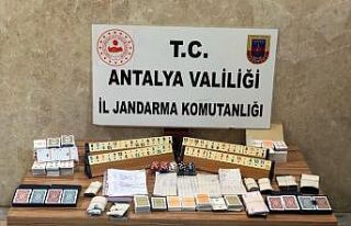 Alanya’da kumarhaneye çevrilmiş lüks villaya...