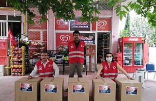Alperen Ocakları’ndan kumanya yardımı