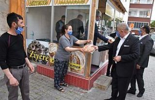 Amasya’da pideler belediyeden