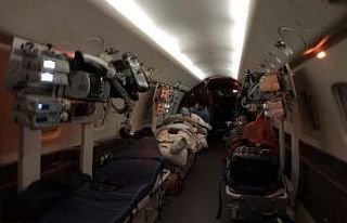Ambulans uçaklar dünyanın dört bir yanındaki...