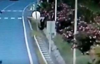 Antalya’da korkunç kaza...Havada taklalar atıp...