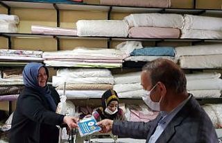 Aşkale’de 4 bin maske dağıtımı yapıldı