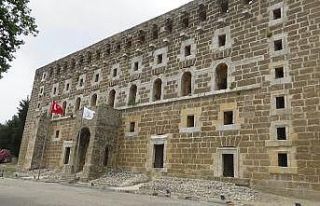 Aspendos Antik Kenti çevresindeki parklar keçilere...