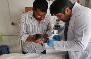 Ayağı kangren olan güvercini kurtardılar, uçuşunu...