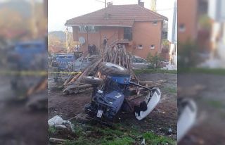 Baba ile oğlunu kaza ayırdı