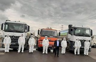 Bağlar’da temizlik ekipleri kısıtlama günlerinde...