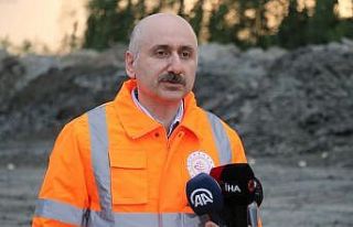 Bakan Karaismailoğlu, Kuzey Marmara Otoyolu’nun...