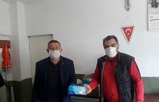 Balıkesir ASKF’den maske desteği