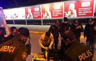 Balıkesir’de aracın çarptığı bisikletli yaralandı