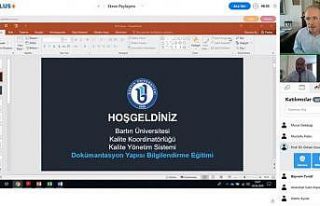 Bartın Üniversitesi’nde hizmet içi eğitimler...