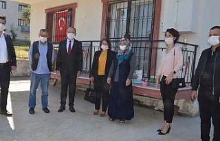 Başkan Akın şehit annelerini unutmadı