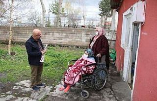 Başkan Altun, engellileri yalnız bırakmadı