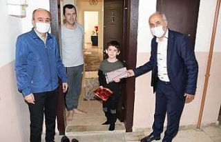 Başkan Aydın çocuklara sözünü tuttu