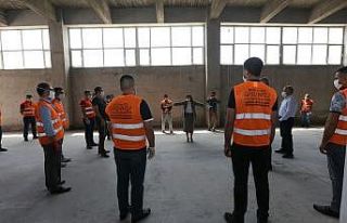 Başkan Fatma Şahin vefa destek grubu çalışanlarıyla...