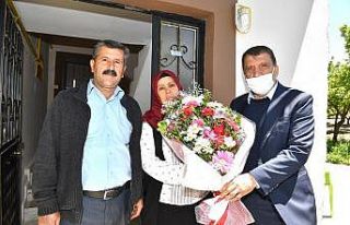 Başkan Gürkan şehit annelerini unutmadı