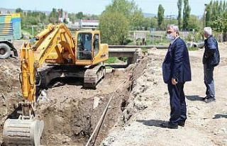Başkan, iki mahalledeki çalışmaları yerinde inceledi