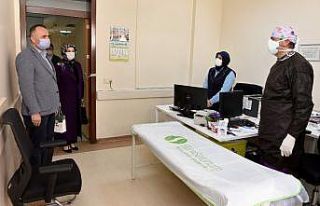 Başkan Kılca’dan sağlık çalışanlarına teşekkür...