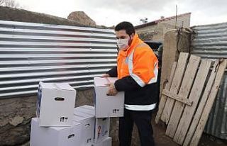 Başkan Sayan, her gün Vefa Sosyal Destek Grubu adına...