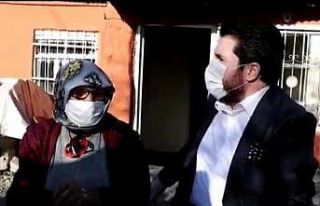 Başkan Sayan verdiği sözü tuttu