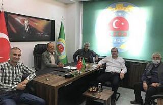 Başkan Sevim tebrikleri kabul etti