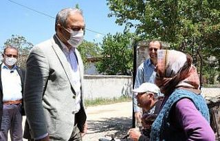 Başkan Üçok’tan fedakar anneye akülü araba...