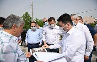 Başkan Yılmaz hafta sonu da sahadaydı