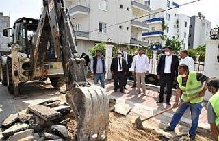 Başkan Yılmaz, sahadaki çalışmaları inceledi