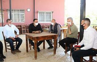 Başkan Yılmaz, yaylalarda saha incelemesi yaptı