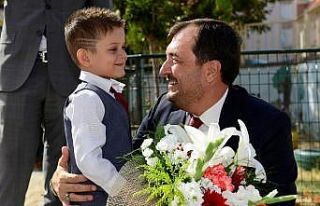 Başkan Yüksel’den minik Buğra’ya müjde