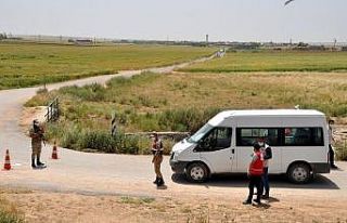 Bayram tatili için geldiği köyü karantinaya alındı
