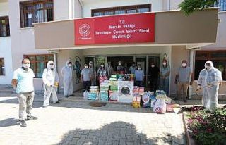 Belediye çalışanlarından çocuk evlerine anlamlı...