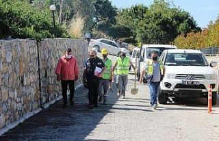 Belediye ekipleri, Yılmaz Özdil’in villasında...