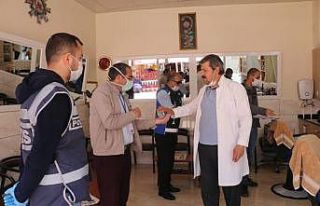 Berber ve güzellik merkezleri denetlendi