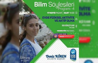 Bilim Söyleşileri’nde “Evde fiziksel aktivite...