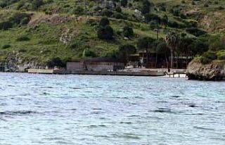 Bodrum Küdür Yarımadası’ndaki iskele ve işletmeler...