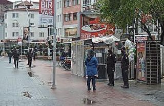 Bolu’da kentin en işlek caddeleri vatandaşın...