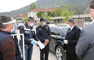 Burdur Valisi Şıldak Çeltikçi İlçesi karantina...