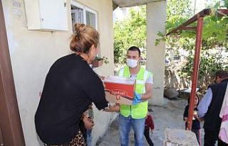 Burhaniye’de ihtiyaç sahipleri sevindirildi