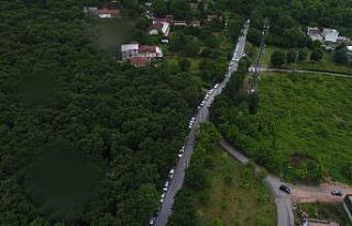 Bursa’da bayram kısıtlaması öncesi kilometrelerce...