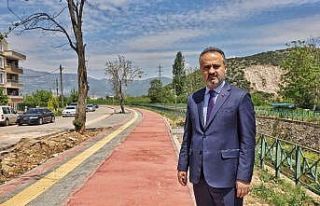 Bursa’da Mandıras Deresi çevresindeki 14 dönümlük...